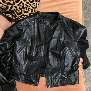 Leather jacket